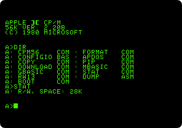 The disk of CP/M