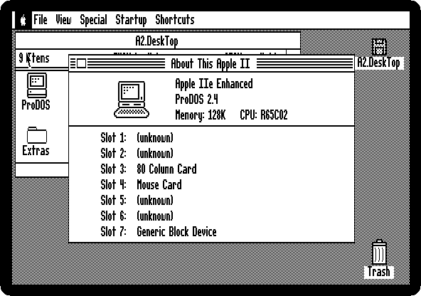 About This Apple II