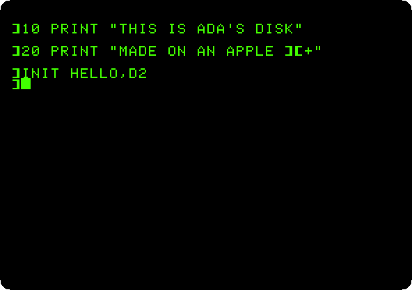 The new diskette