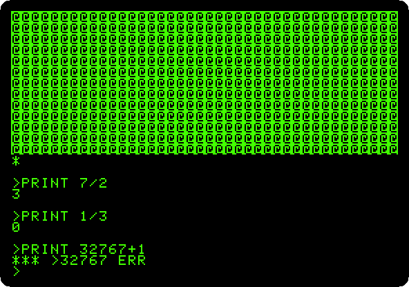 Integer BASIC