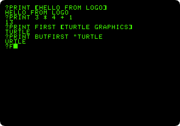 The turtle moved by hand