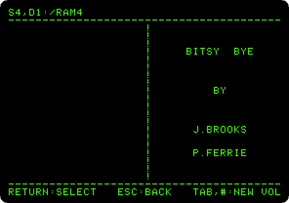 The card in Bitsy Bye