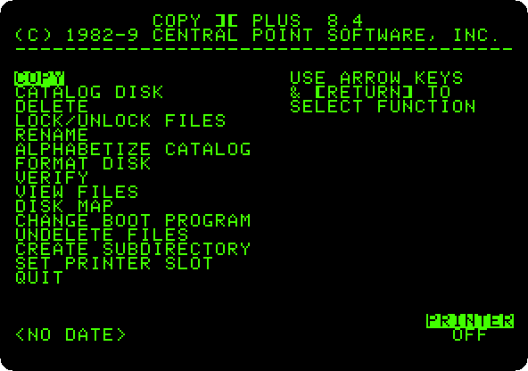 Copy II Plus