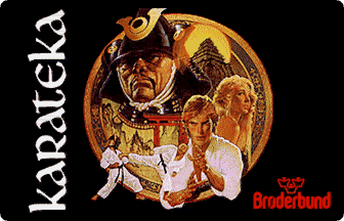 The box of Karateka